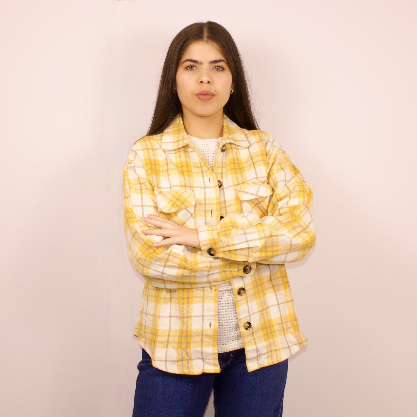 SUNSHINE BUTTON UP