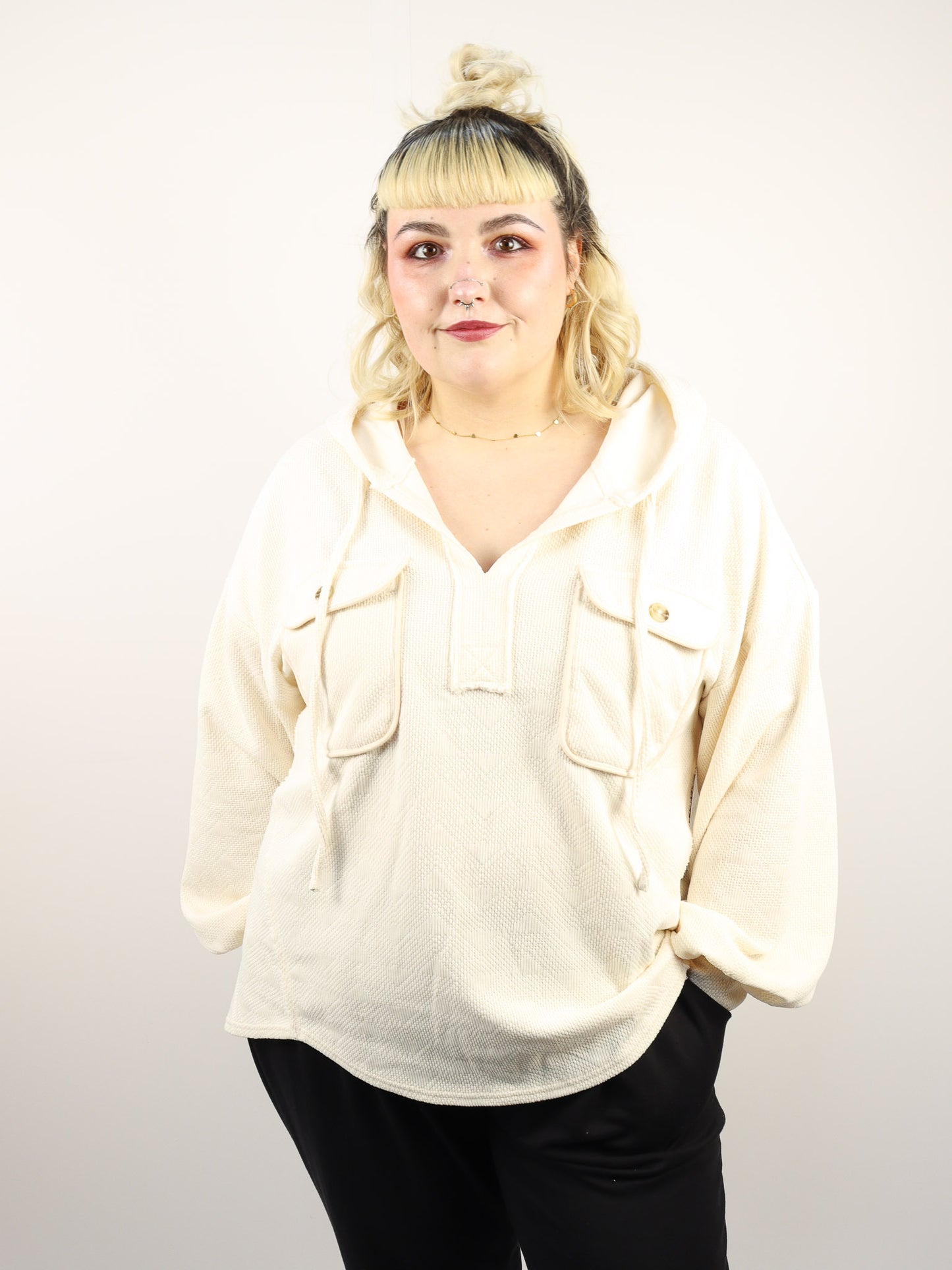 Cream Knit Pullover