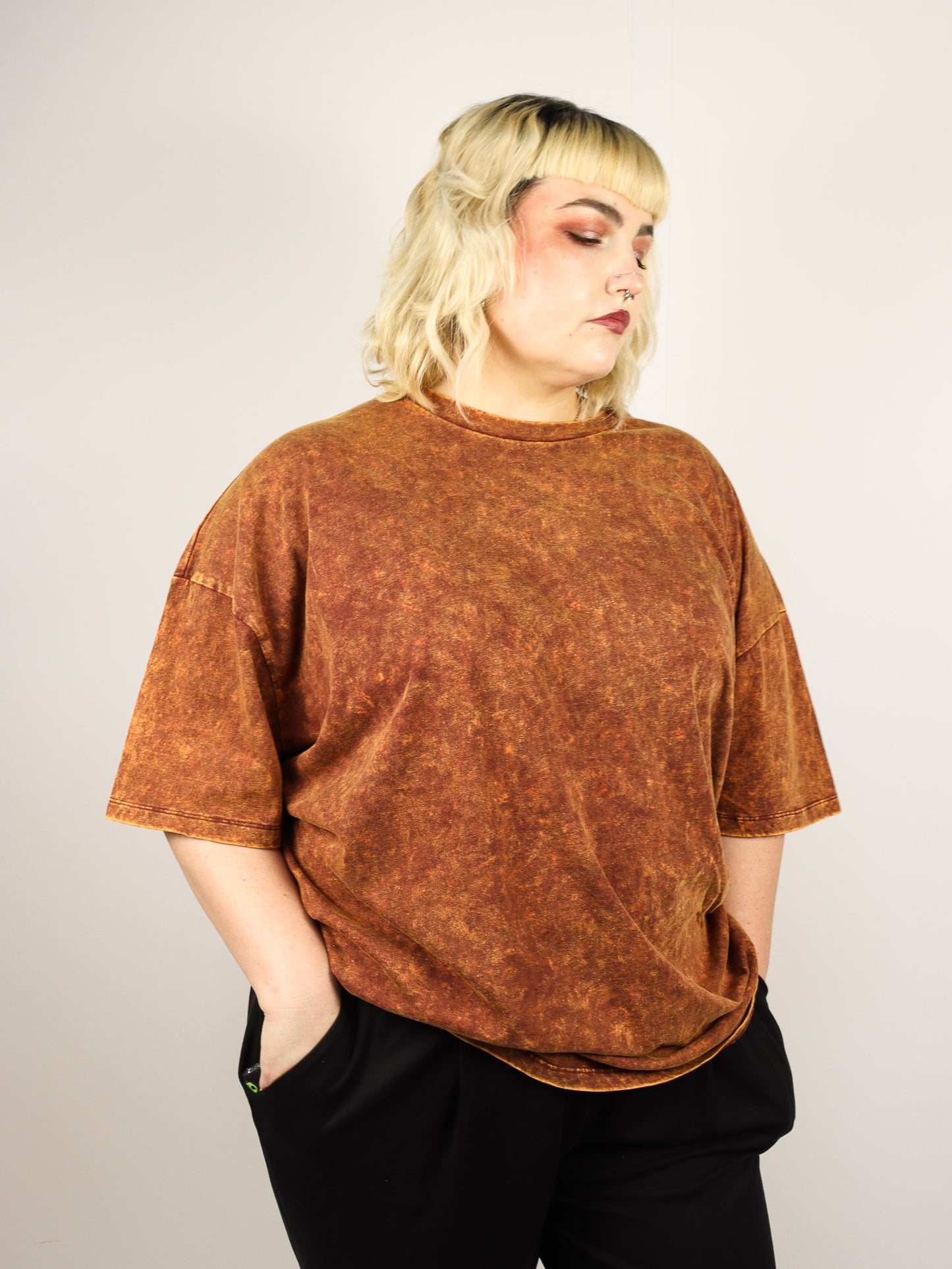 Rusty Orange Oversize Tee