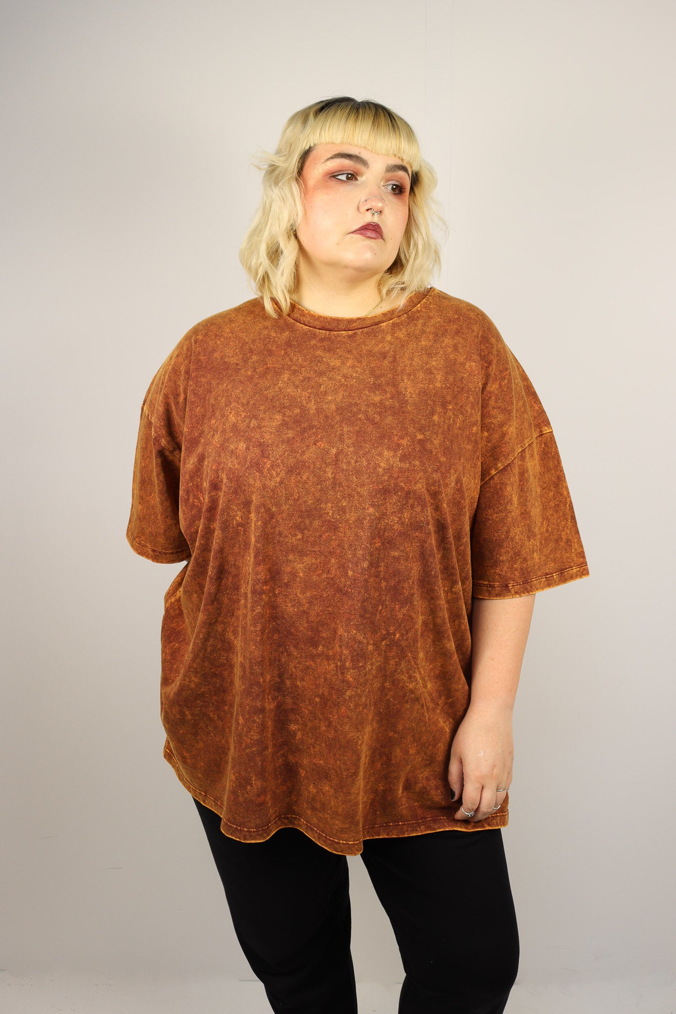 Rusty Orange Oversize Tee