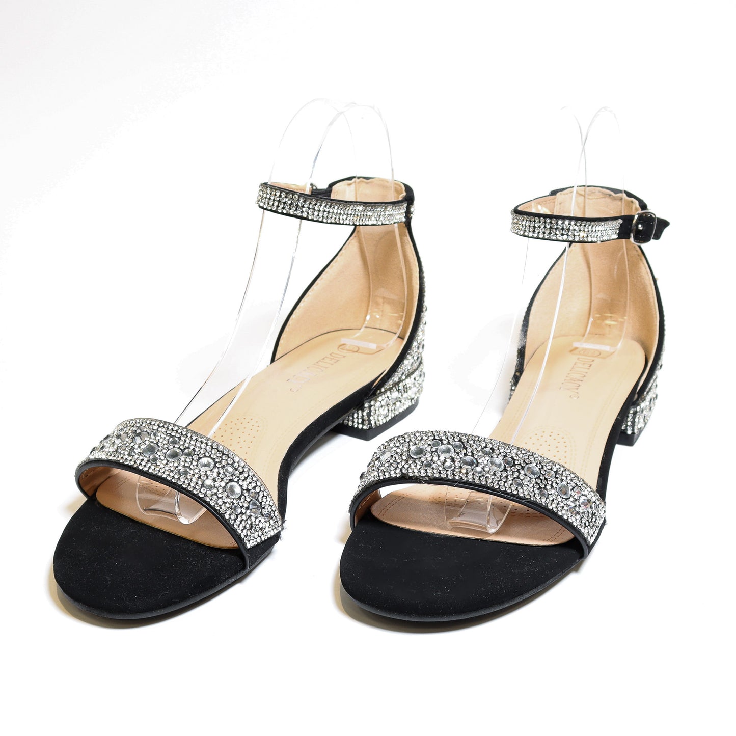 Black Short Heel Encircle-30
