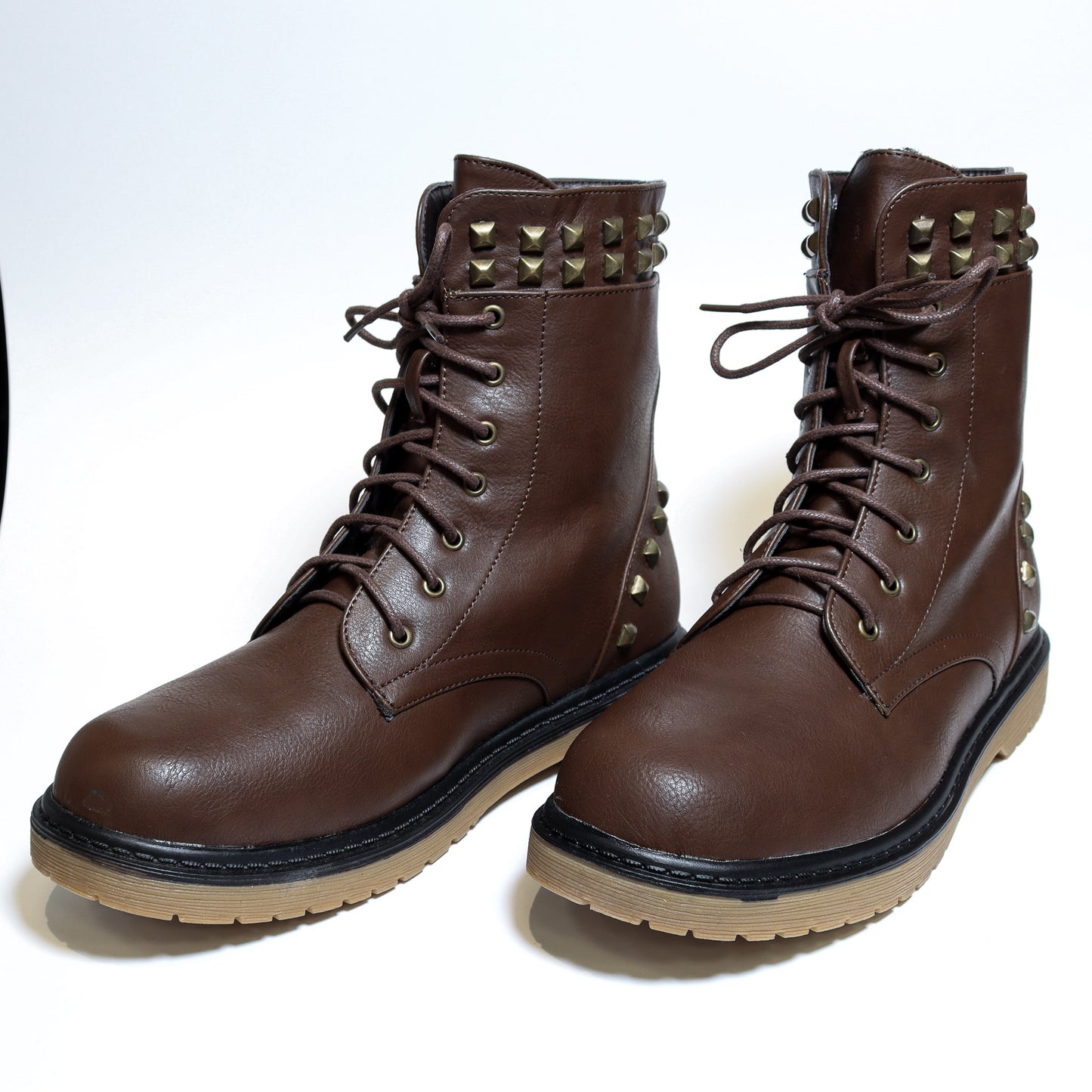 Daily Brown Combat Boots