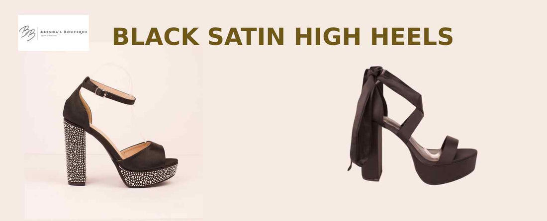 black heels for women