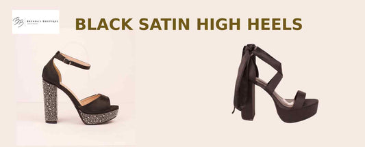 black heels for women