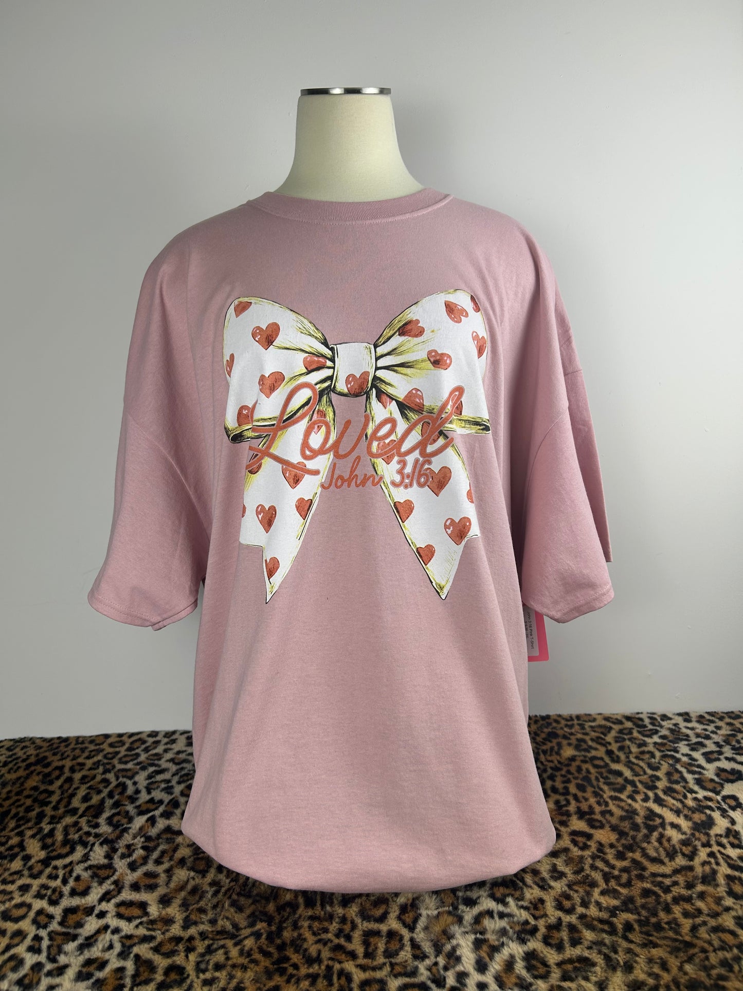 John 3:16 Pink T-Shirt