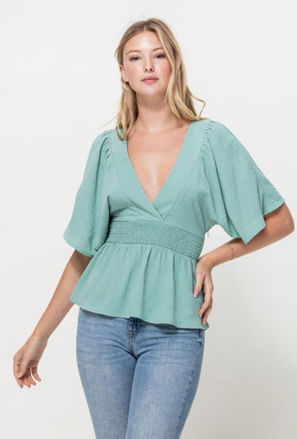 V-Neck Blouse