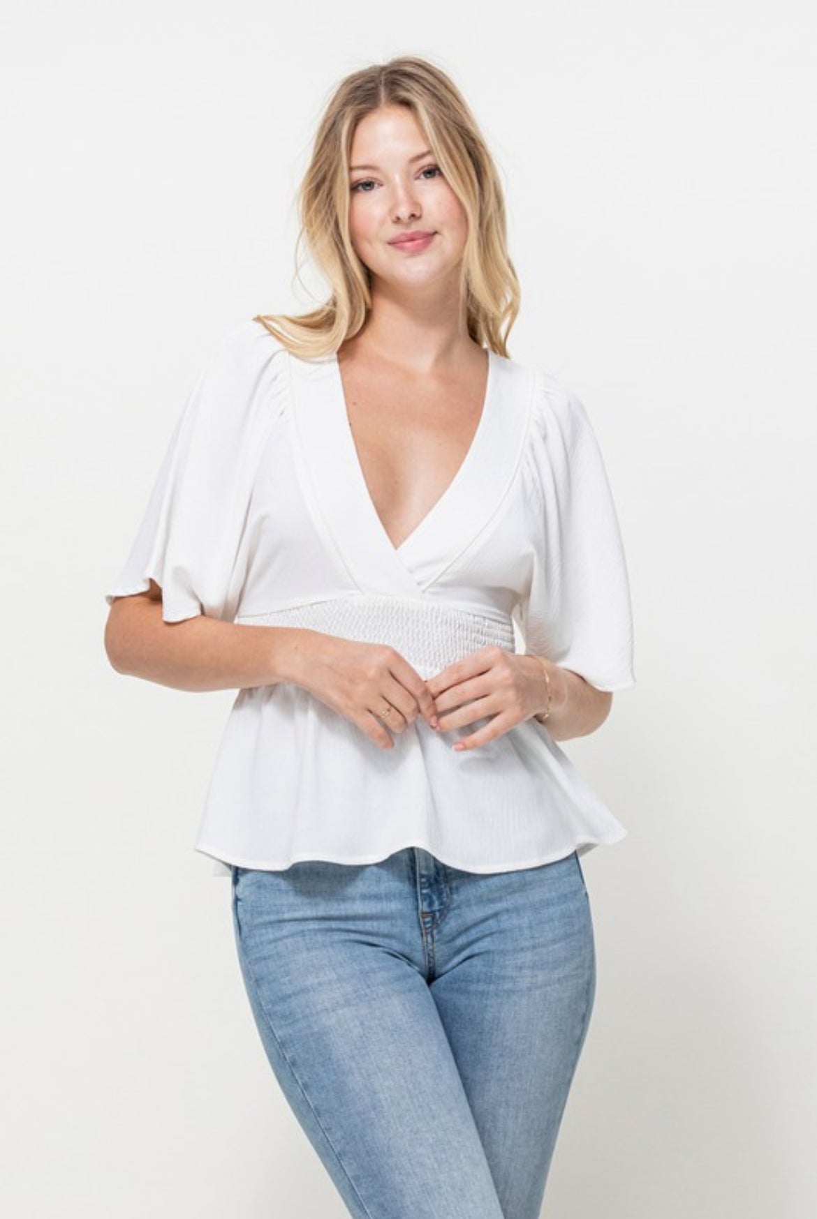 V-Neck Blouse