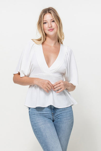 V-Neck Blouse