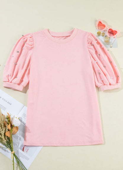 Bedazzled Sleeve Top