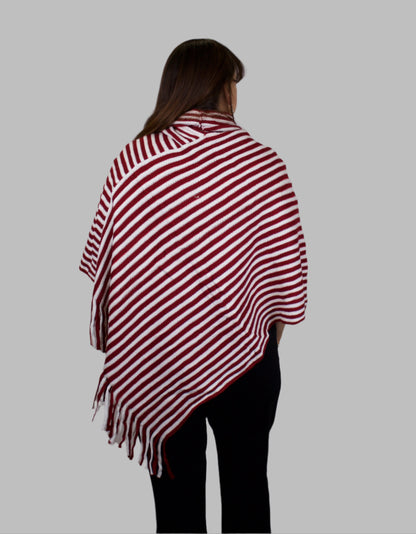 STRIPED PONCHOS