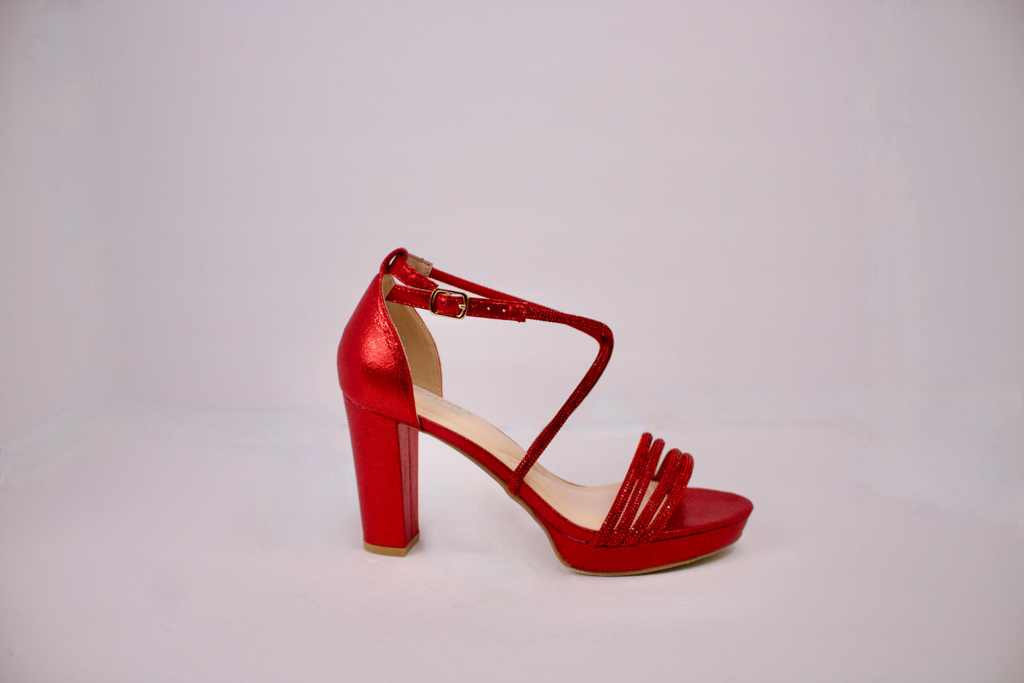 MARIA RED/GLT HEELS ASIA-99