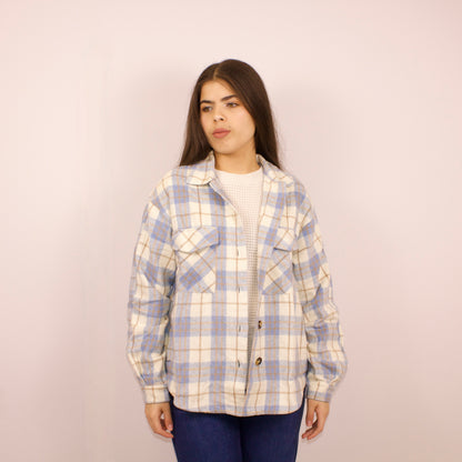 SKY BLUE BUTTON UP
