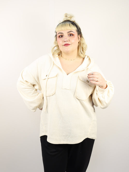 Cream Knit Pullover
