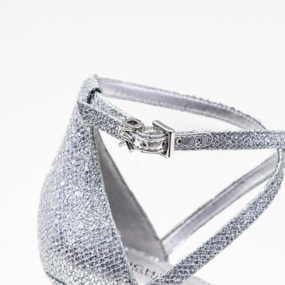 Michael Kors Ava Heels - Silver