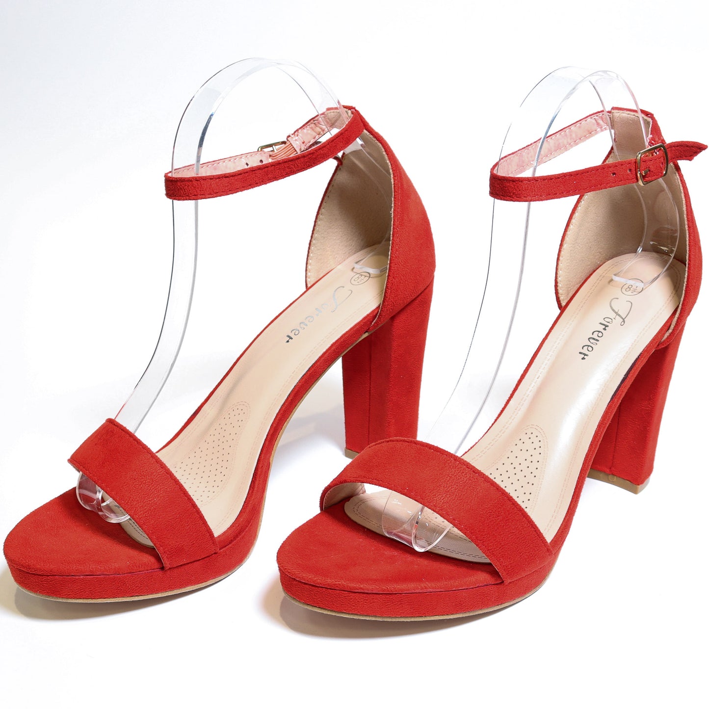 Red Josina-66 Heels