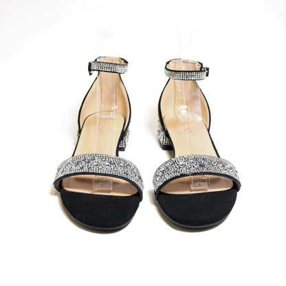 Black Short Heel Encircle-30
