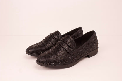 BLACK COCO-52 LOAFERS