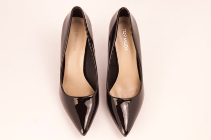 BLACK/PAT POINTY HEEL MONROE-1