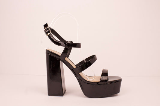 ODE BLACK PAT HIGH PUMPS ICING-S