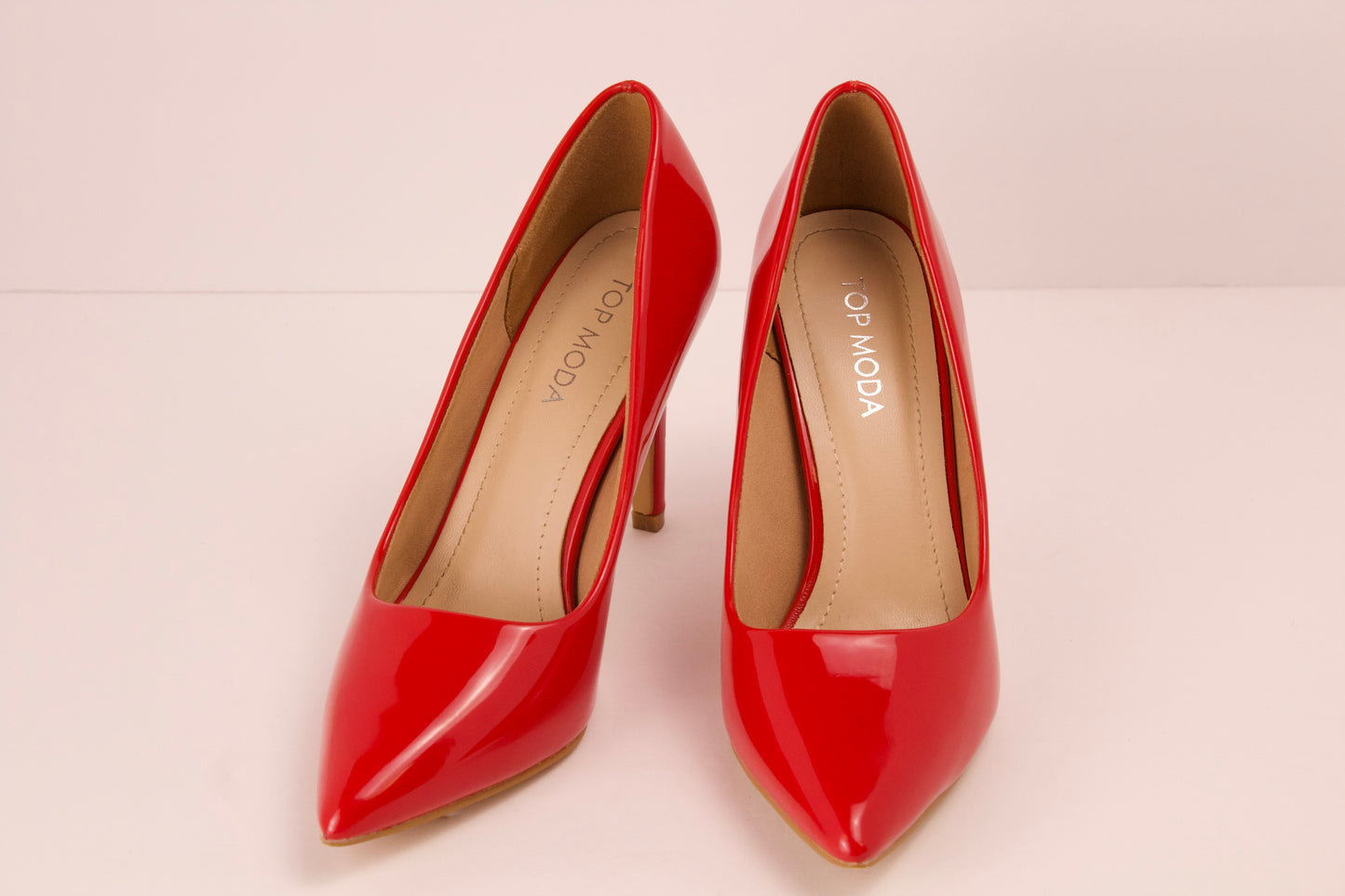 RED/PAT POINTY HEEL MONROE-1