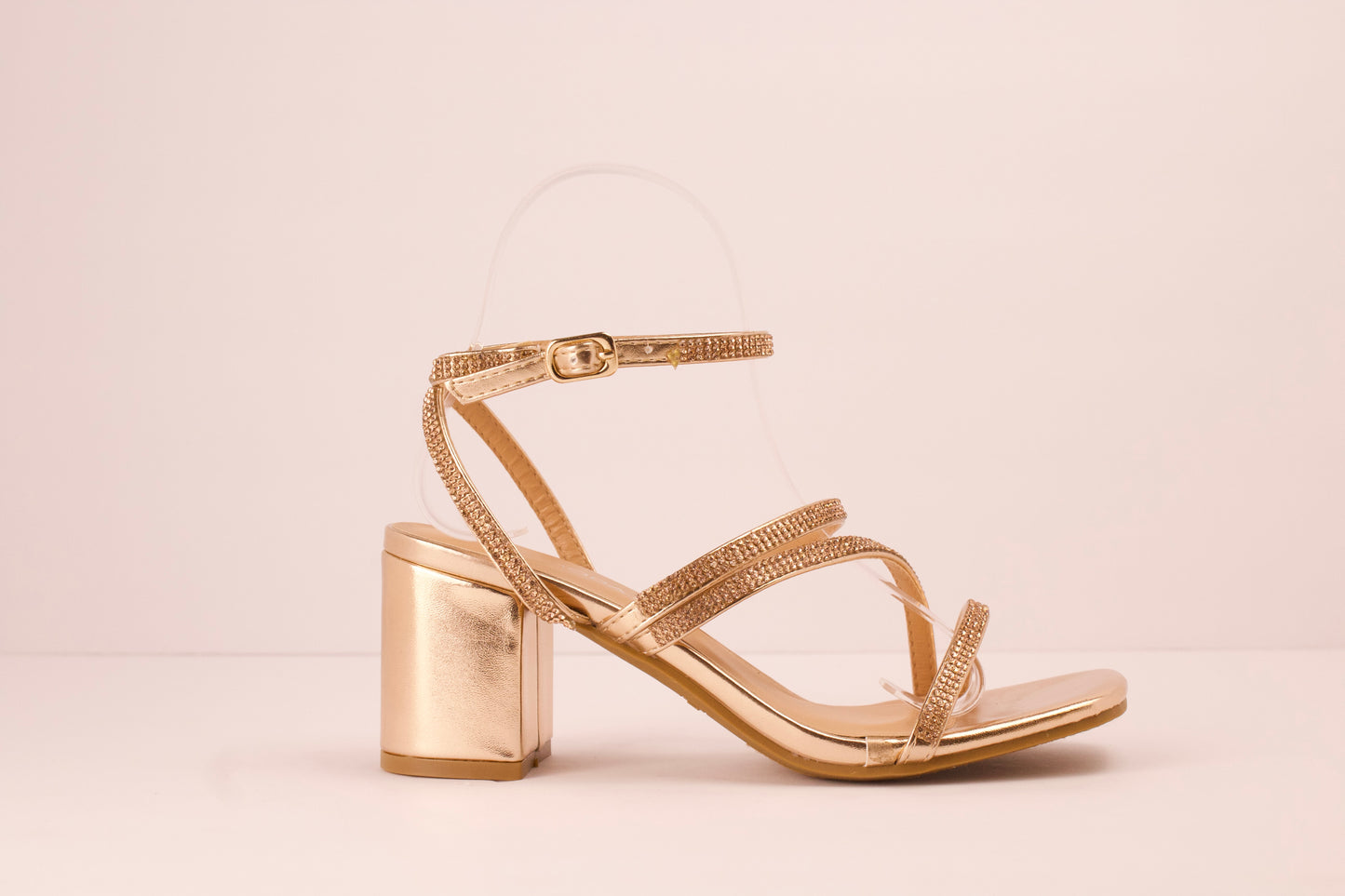 ROSE GOLD/MET HEEL ALI-40