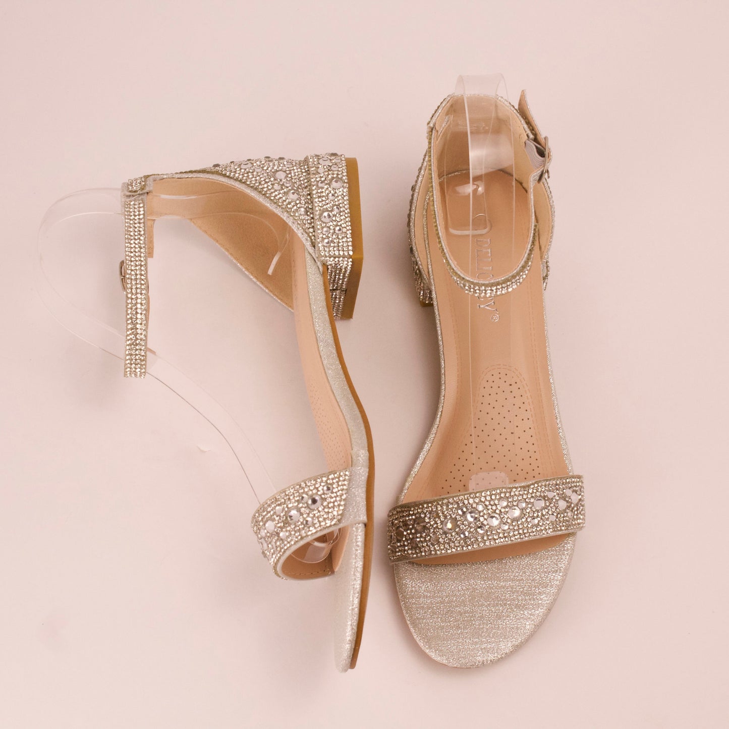 Short Silver Heel DELICACY ENCIRCLE-30