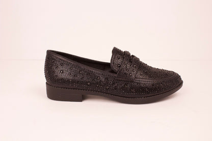 BLACK COCO-52 LOAFERS