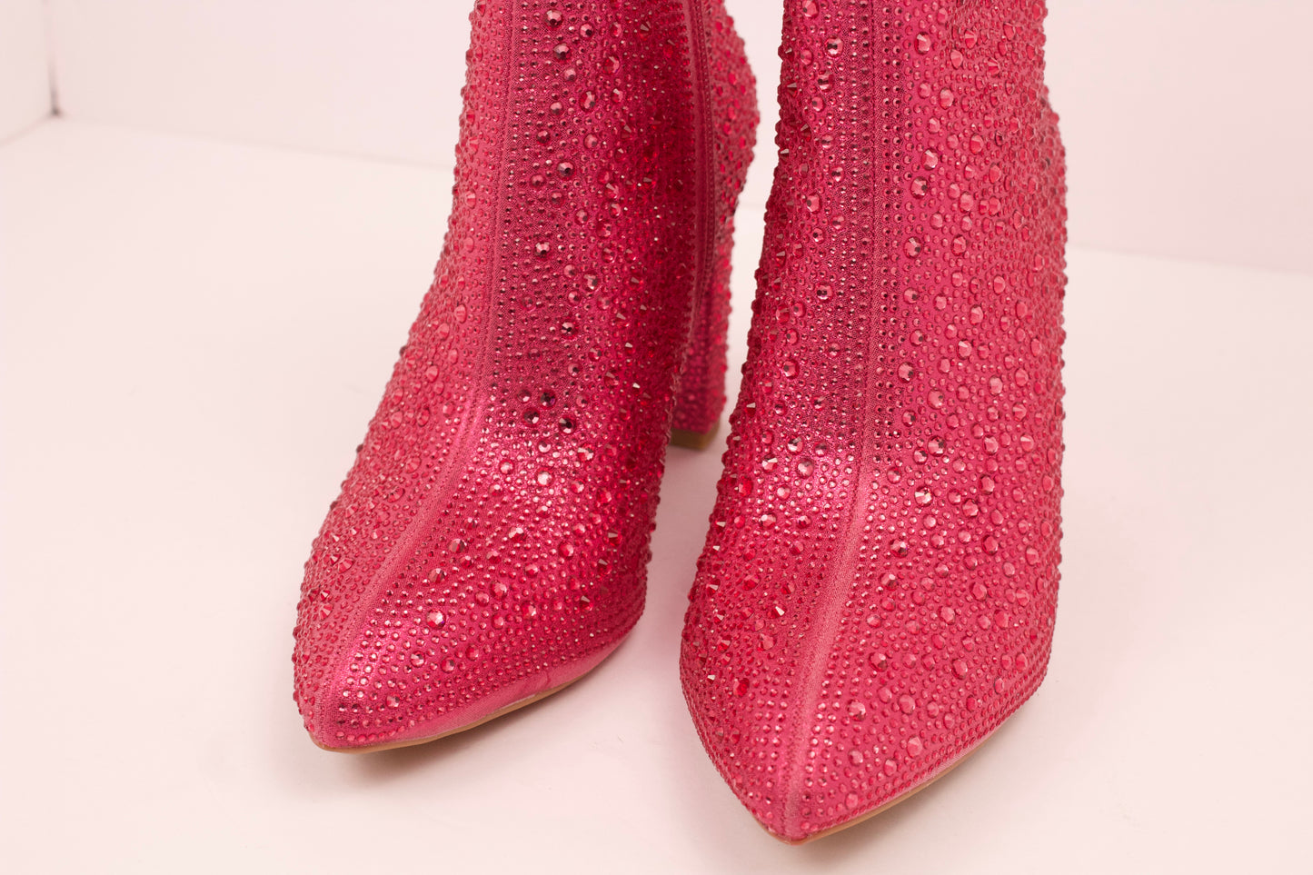 BLING FASHION FUCHSIA RHINESTONE BOOT BRAZIL-8