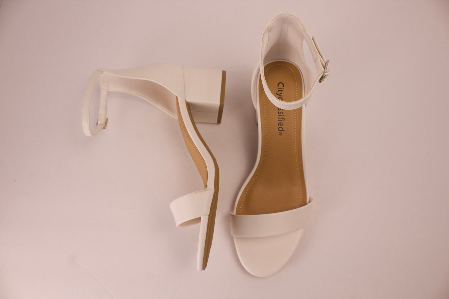 White Short Heels WEEKEND-S