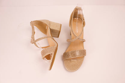 ROSE GOLD/GLT SHORT DARCIE-36 HEEL