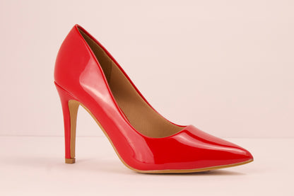 RED/PAT POINTY HEEL MONROE-1